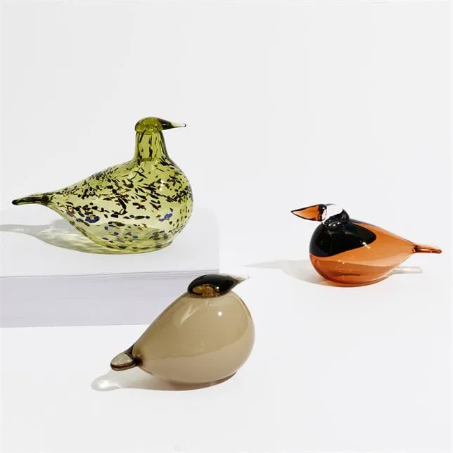 Birds by Toikka Dronningfisker, Pomerans, 15,5x7 cm Iittala