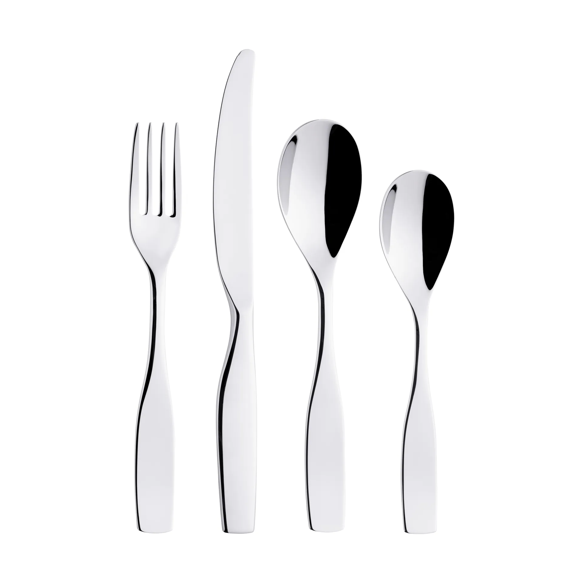 Citterio 98 bestiksæt 24 dele gaveæske, Blank rustfrit stål Iittala