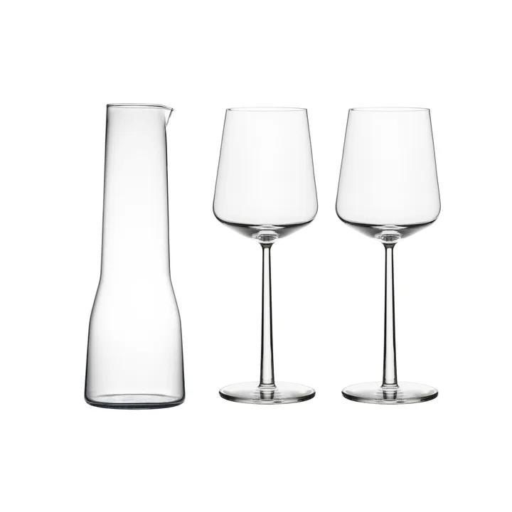 Essence karaffel og vinglas 2 dele - Iittala