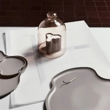 Iittala glasdome 160x220 mm - Sand, bobleglas - Iittala