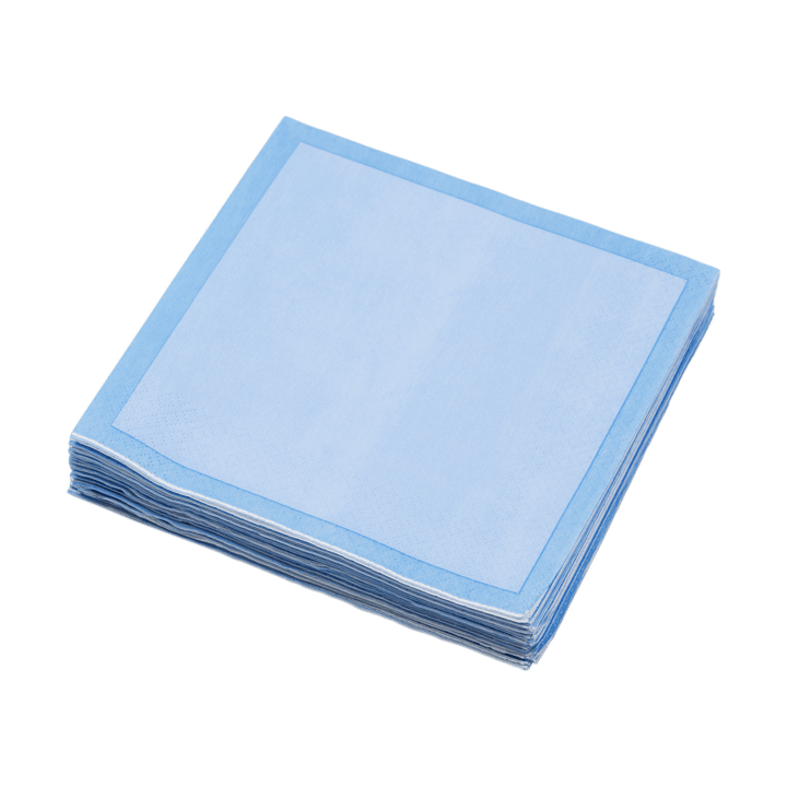 Iittala papirservietter 33x33 cm 20-pak, Isblå-blå Iittala
