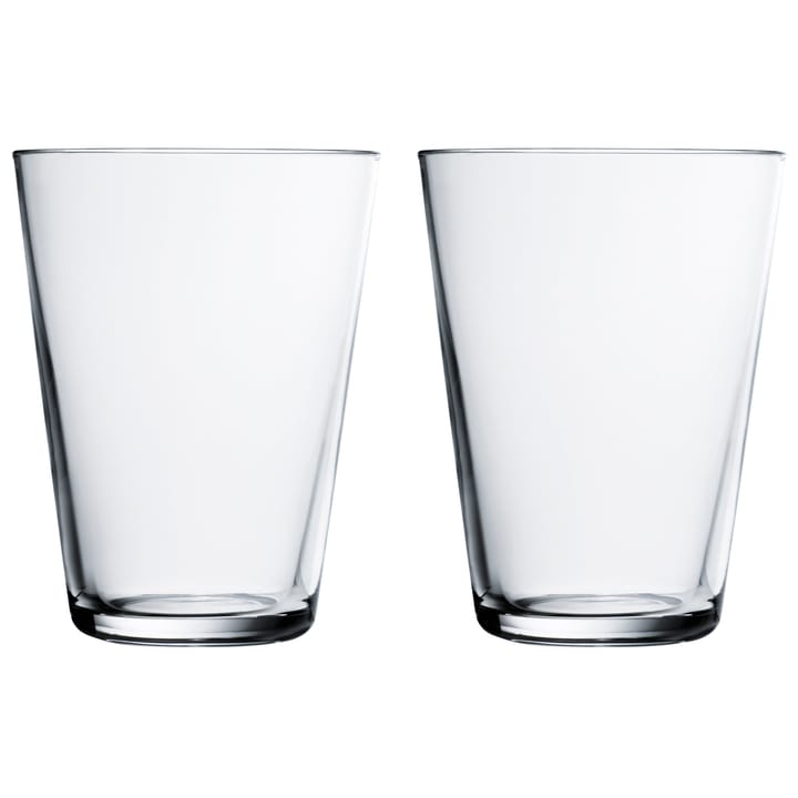 Kartio drikkeglas 40 cl 2 stk - klar - Iittala