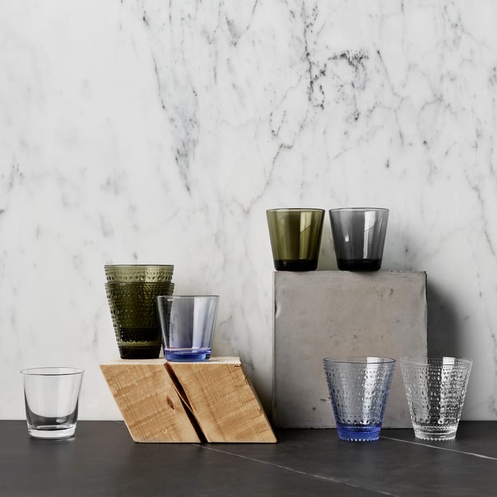 Kartio glas 21 cl 2 stk, Mørkegrå Iittala