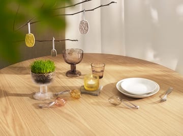 Kastehelmi fyrfadslysestage - Citrongul - Iittala