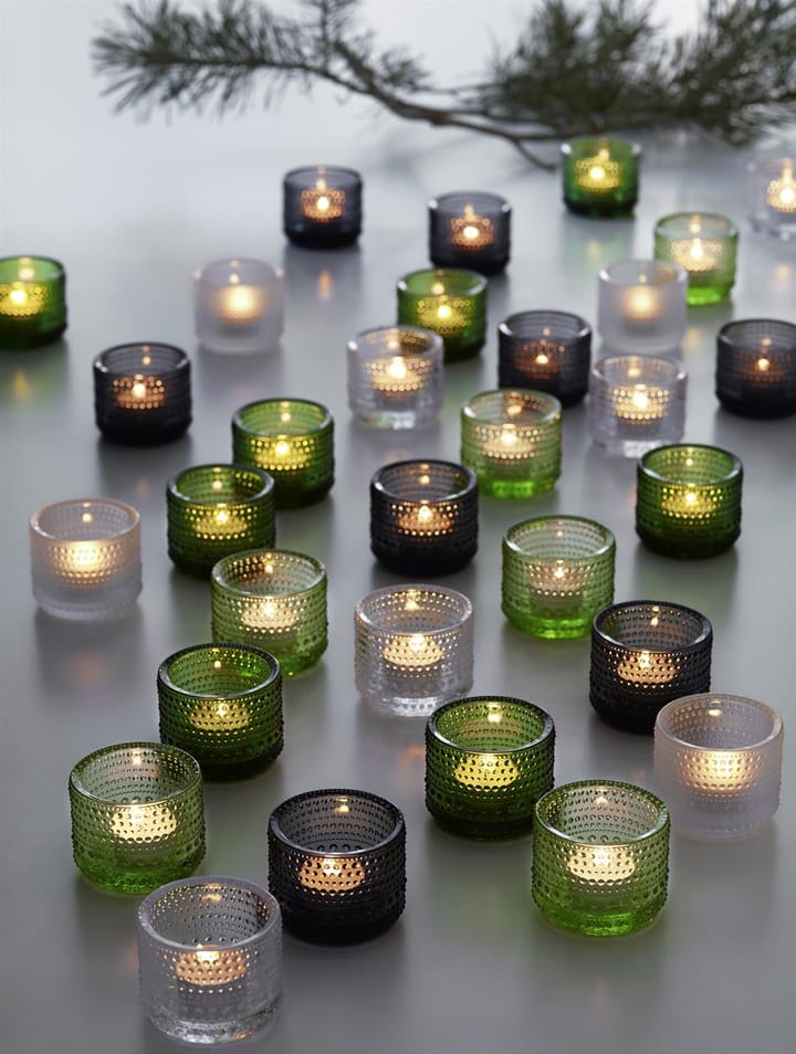Kastehelmi fyrfadslysestage, frostet Iittala