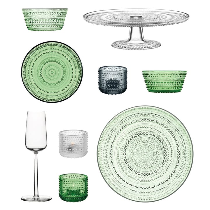 Kastehelmi fyrfadslysestage, frostet Iittala