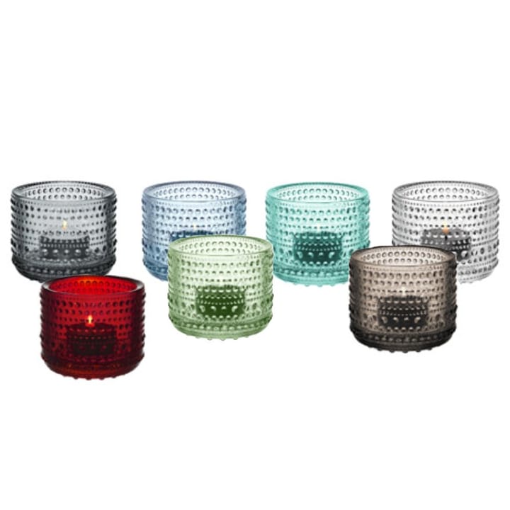 Kastehelmi fyrfadslysestage, grå Iittala