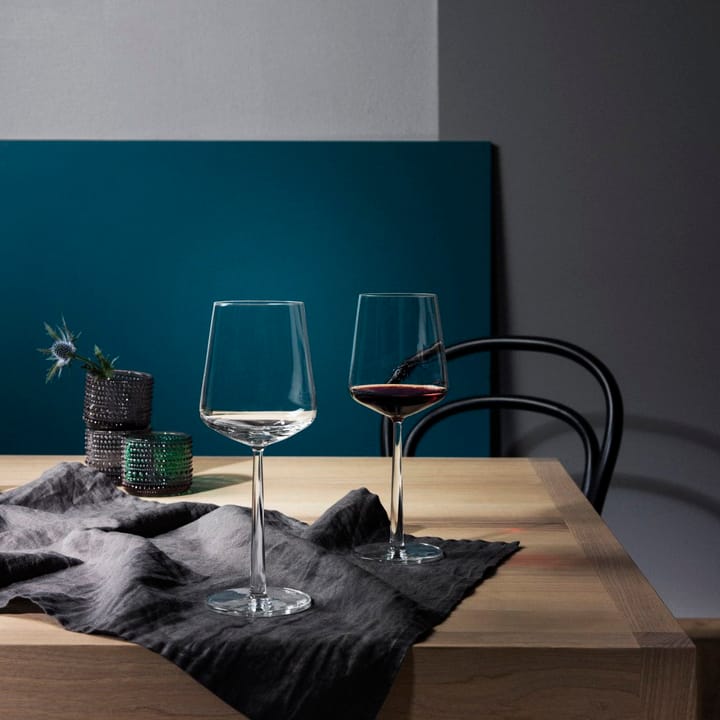 Kastehelmi fyrfadslysestage, grå Iittala
