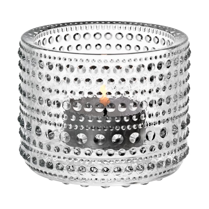 Kastehelmi fyrfadslysestage - klar - Iittala