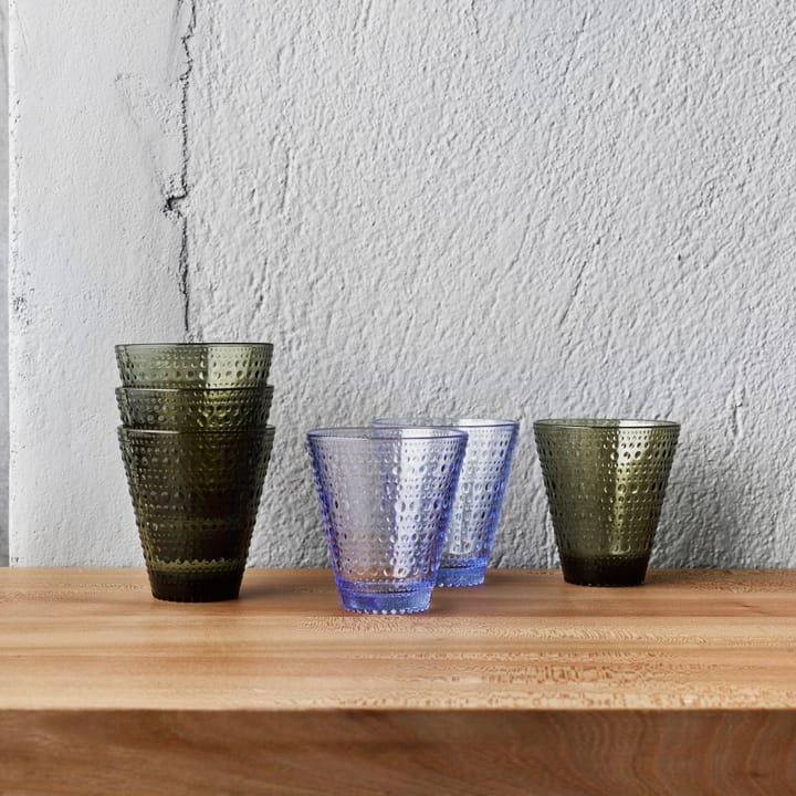 Kastehelmi glas 30 cl 2 stk, aqua Iittala