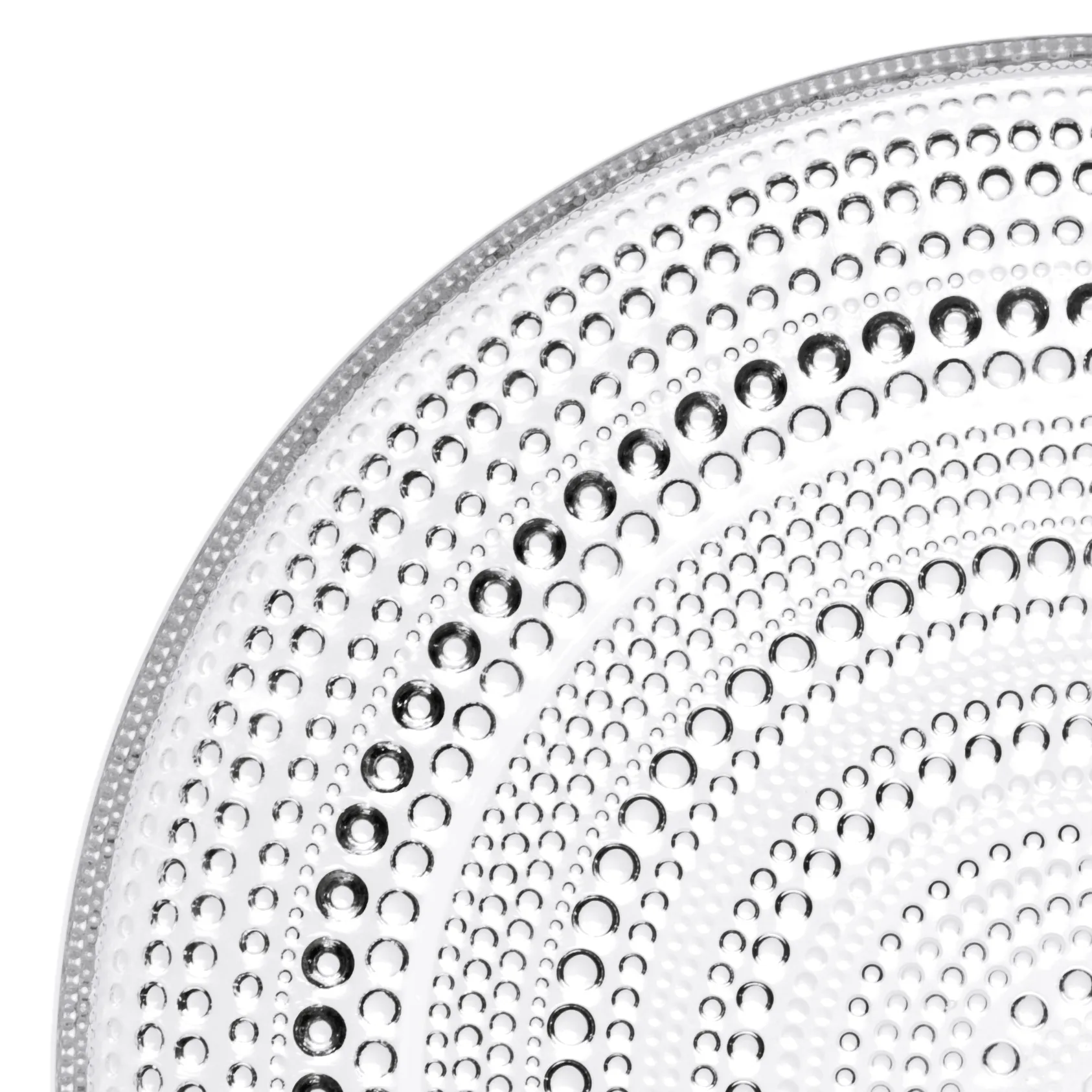 Kastehelmi tallerken, Ø24,8 cm, klar Iittala