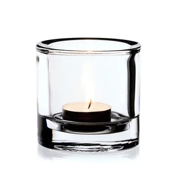 Kivi lysestage 60 mm - klarglas - Iittala