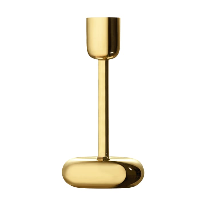 Nappula lysestage messing - stor 183 mm - Iittala
