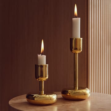 Nappula lysestage messing - stor 183 mm - Iittala