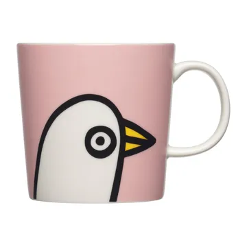 Oiva Toikka Birdie krus 30 cl - Lyserød - Iittala