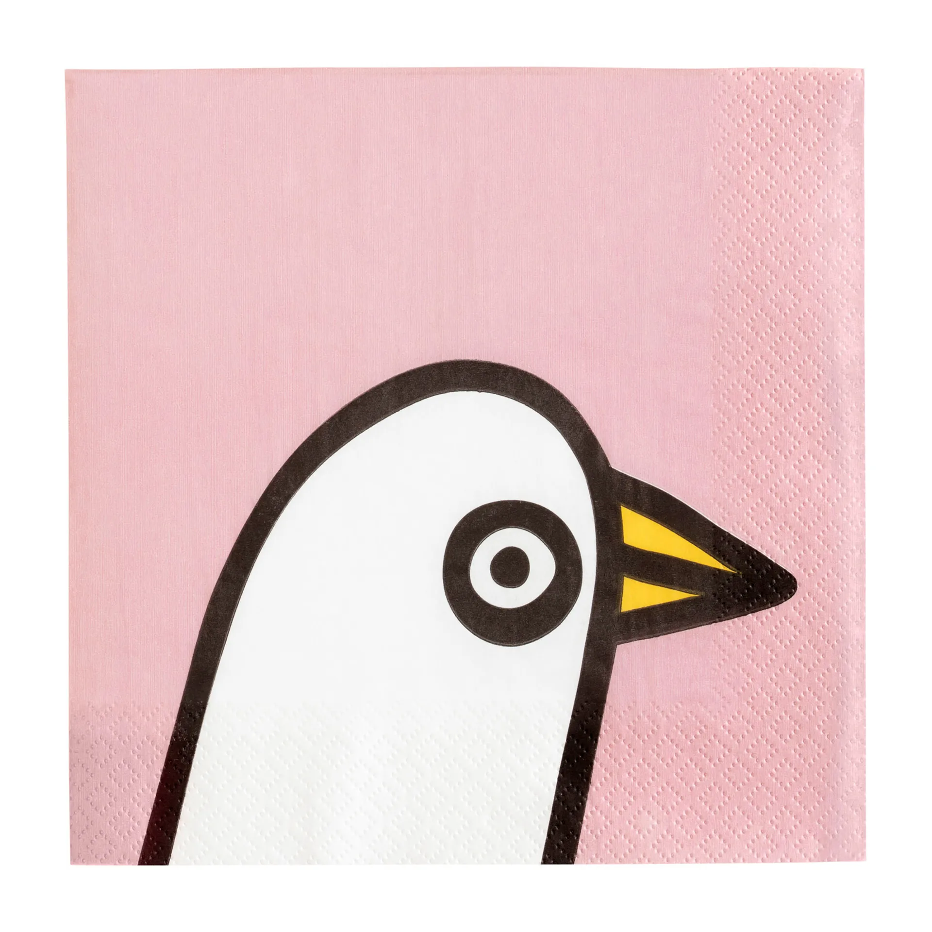 Oiva Toikka Birdie serviet 20-pak, Lyserød Iittala