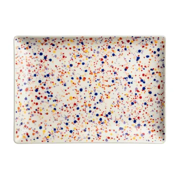 Oiva Toikka Helle A4 tallerken 21x29 cm - Ametyst - Iittala