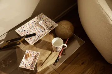 Oiva Toikka Helle A4 tallerken 21x29 cm - Ametyst - Iittala