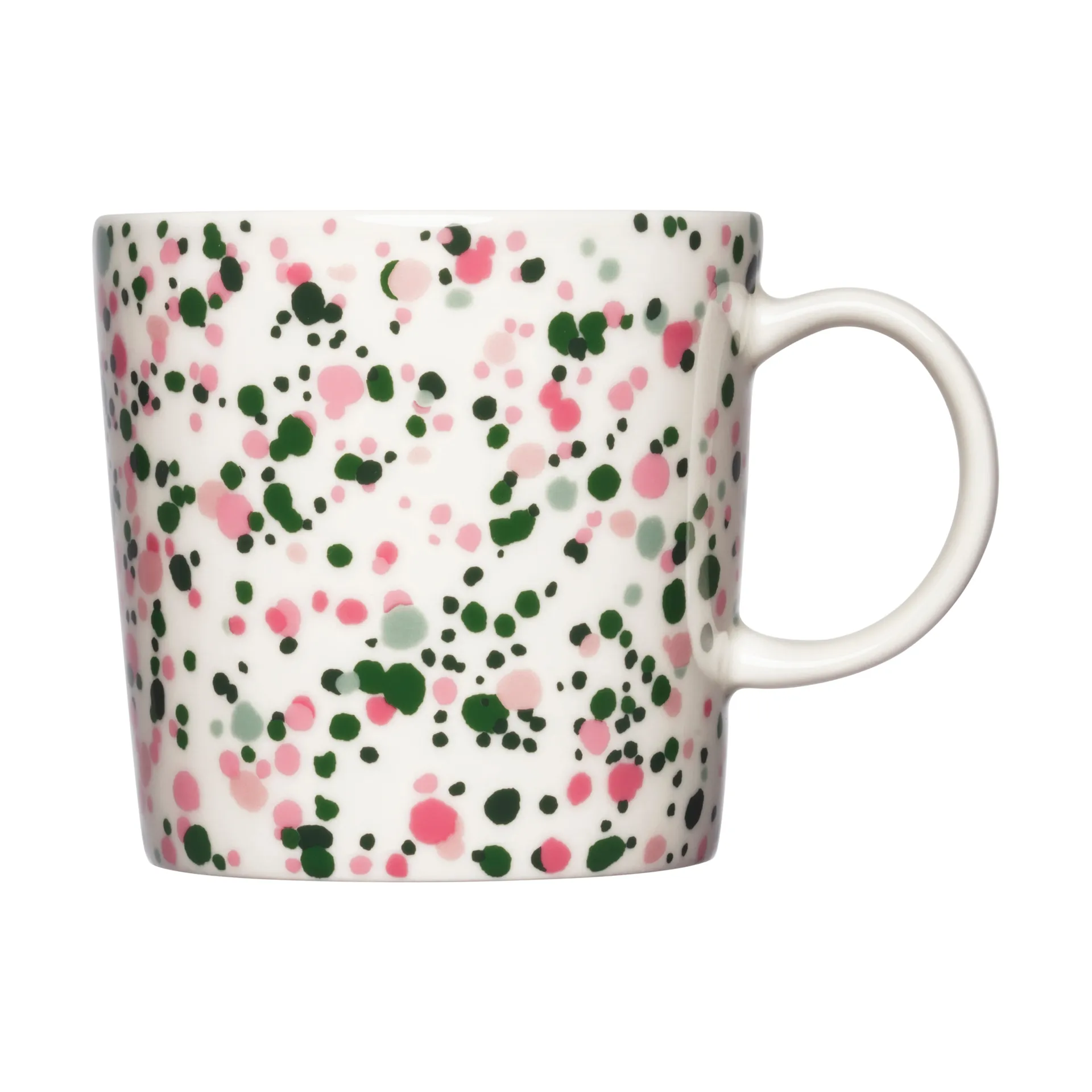 Oiva Toikka Helle krus 30 cl, Lyserød-grøn Iittala
