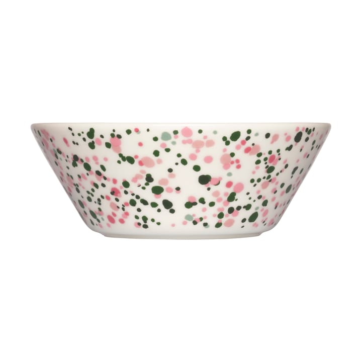 Oiva Toikka Helle skål Ø15 cm - Lyserød-grøn - Iittala