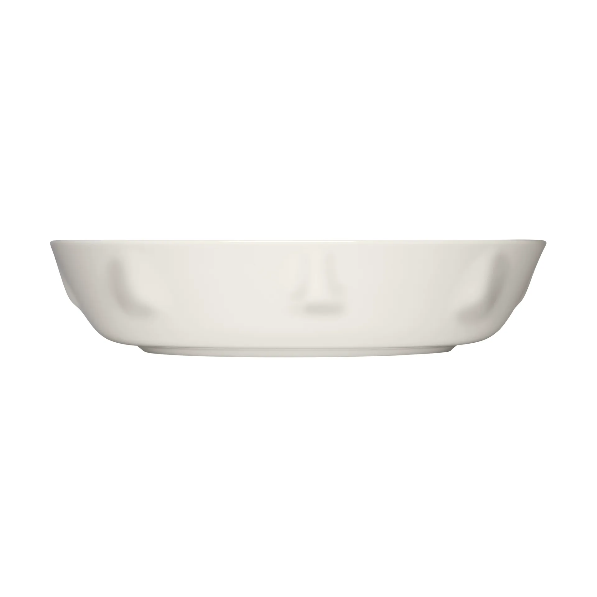 Solare dyb tallerken Ø22 cm, Hvid Iittala