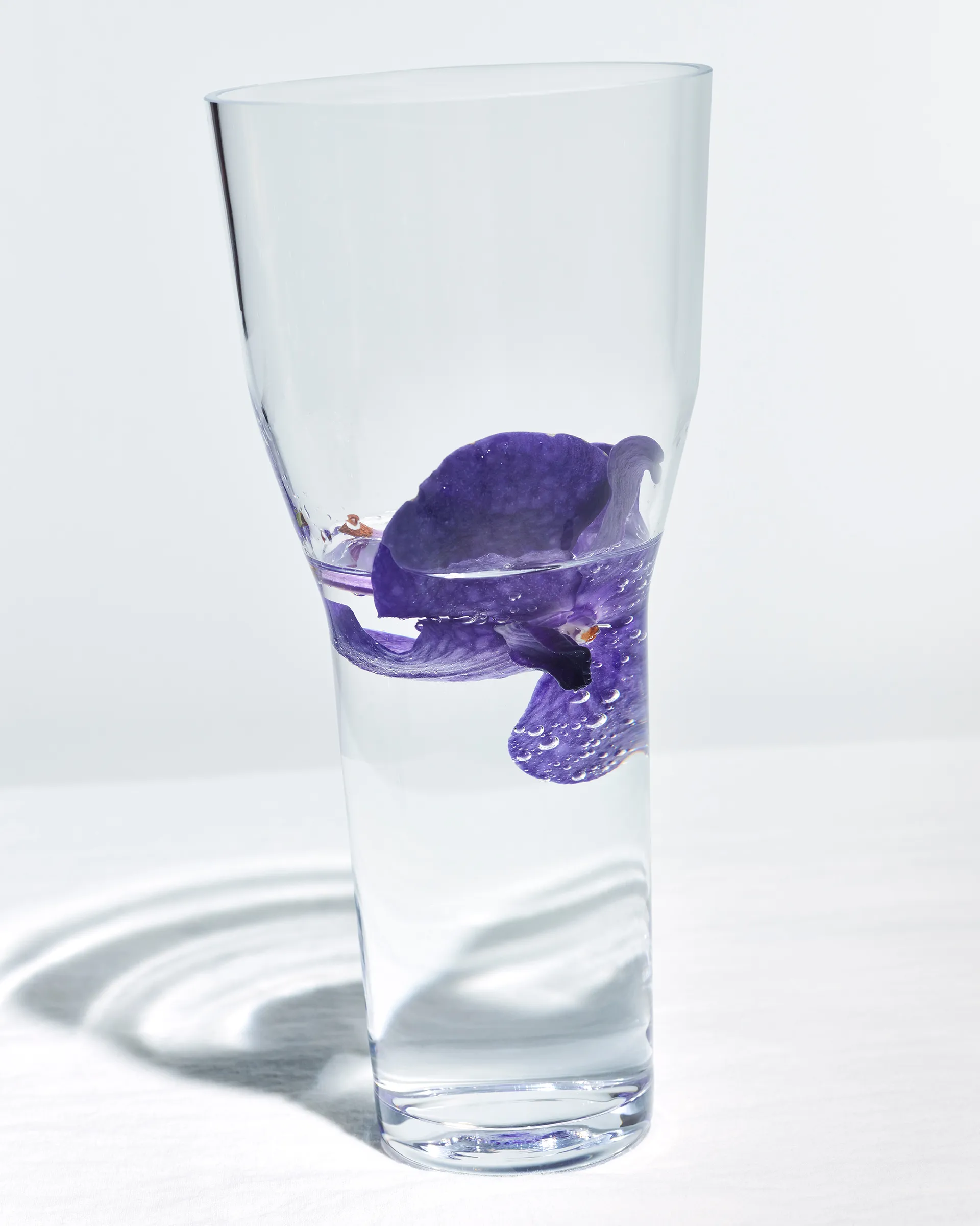 Solare vase høj Ø12x26 cm, Klar Iittala