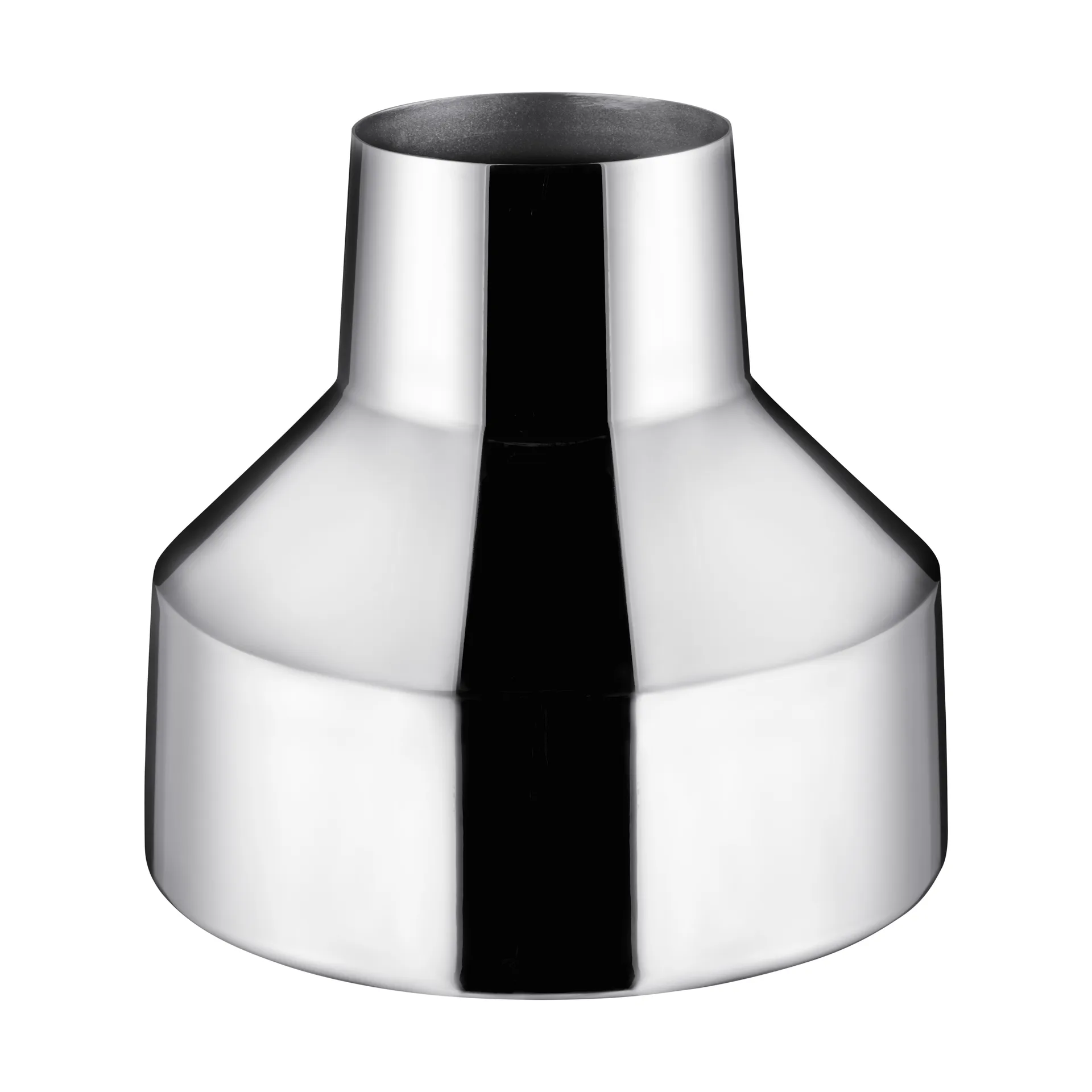 Solare vase lav 20xØ22 cm, Stål Iittala