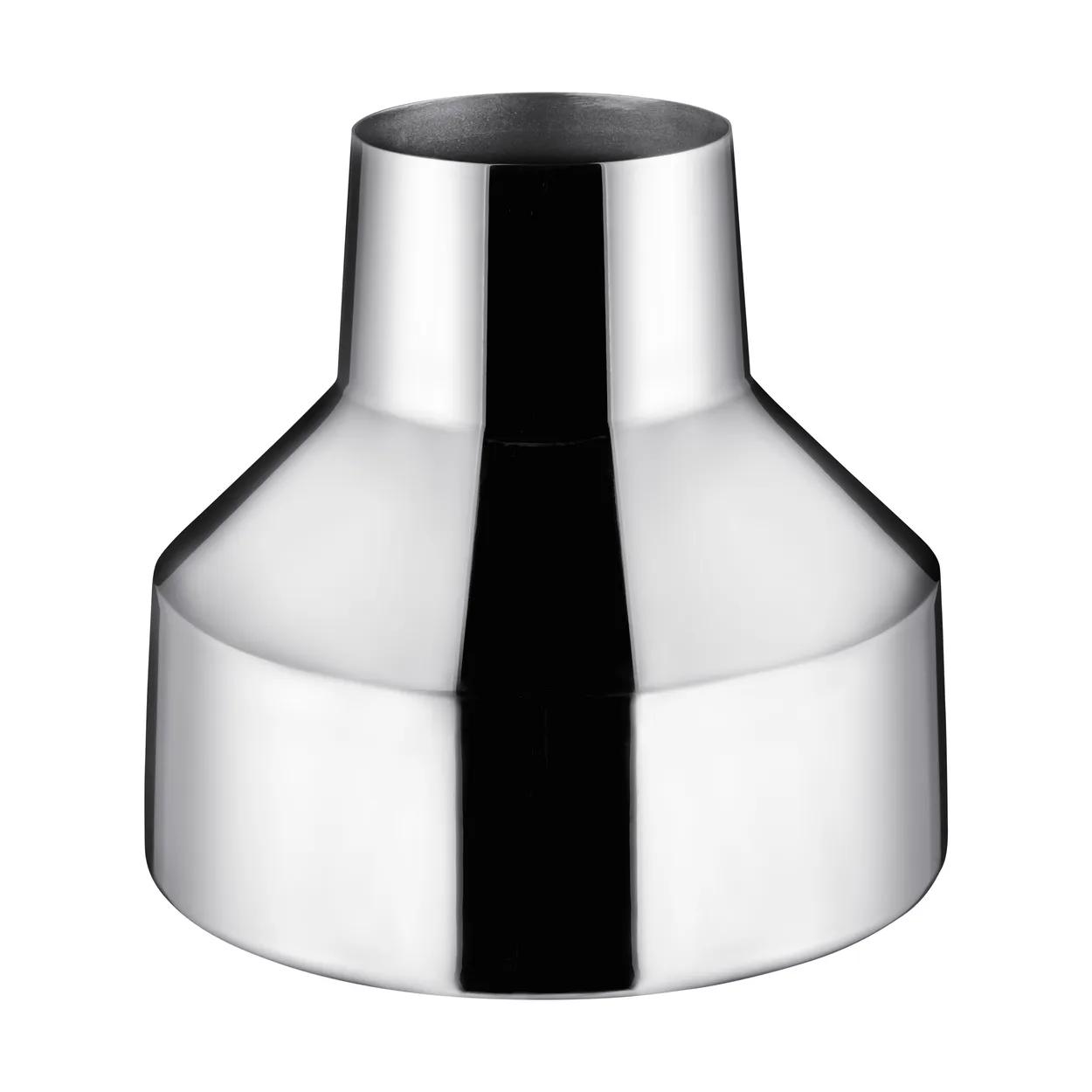 Iittala Solare vase lav Ø22x20 cm Stål