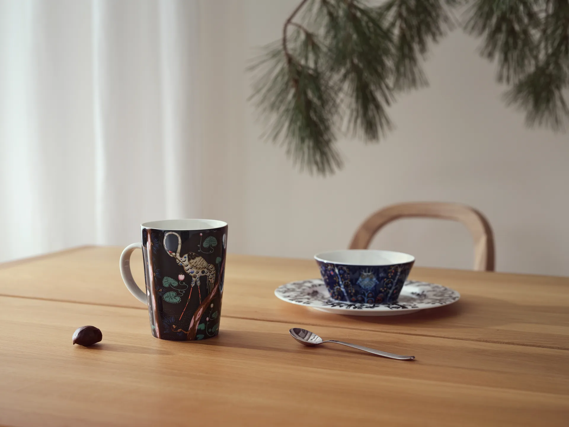 Taika krus 40 cl 15-års jubilæum gavesæt 2-pak, Sort Iittala