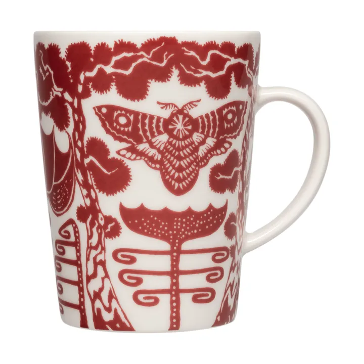 Taika krus 40 cl gaveæske - Yö granatrød - Iittala