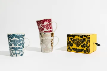 Taika krus 40 cl gaveæske - Yö granatrød - Iittala