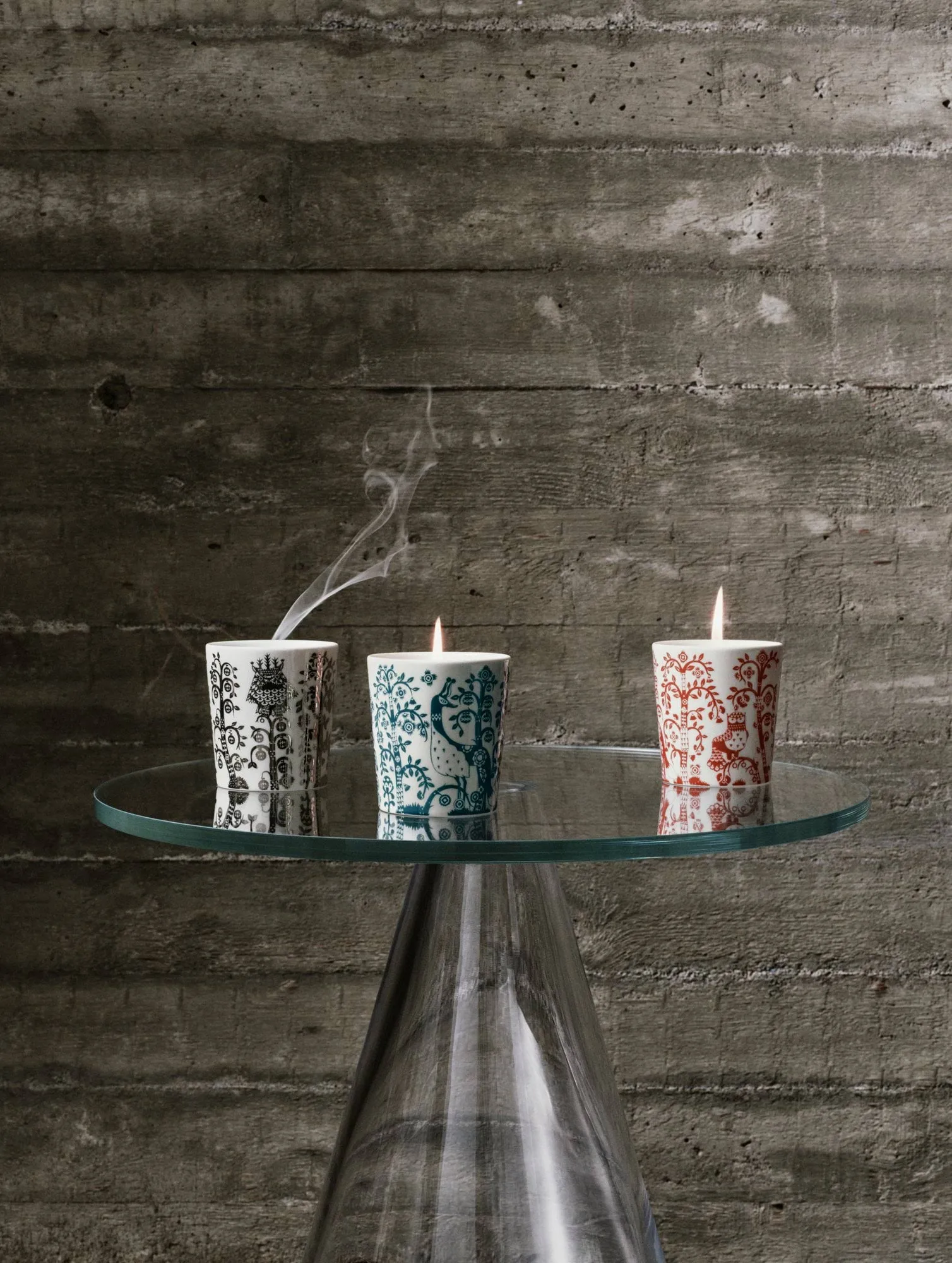 Taika lys, Spejl, 9 cm Iittala