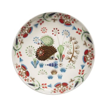 Taika Siimes dyb tallerken 20 cm - Hvid - Iittala