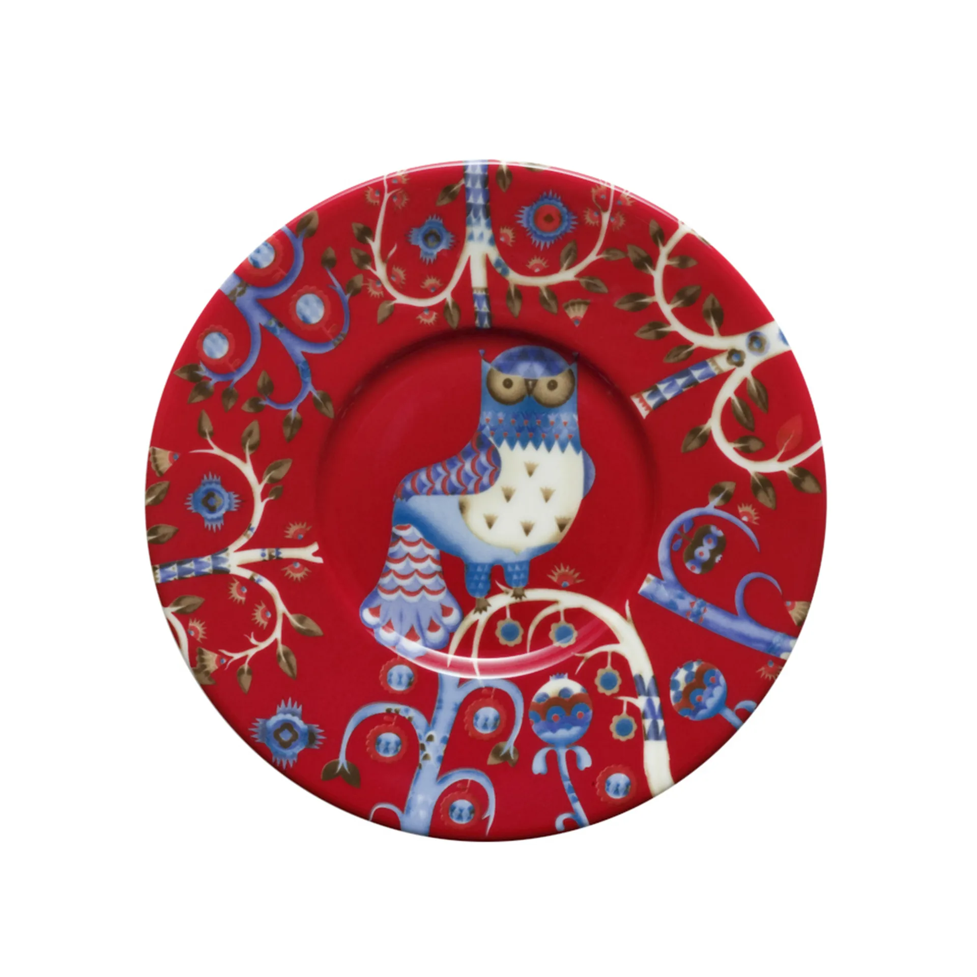 Taika underkop, kaffe, rød Iittala