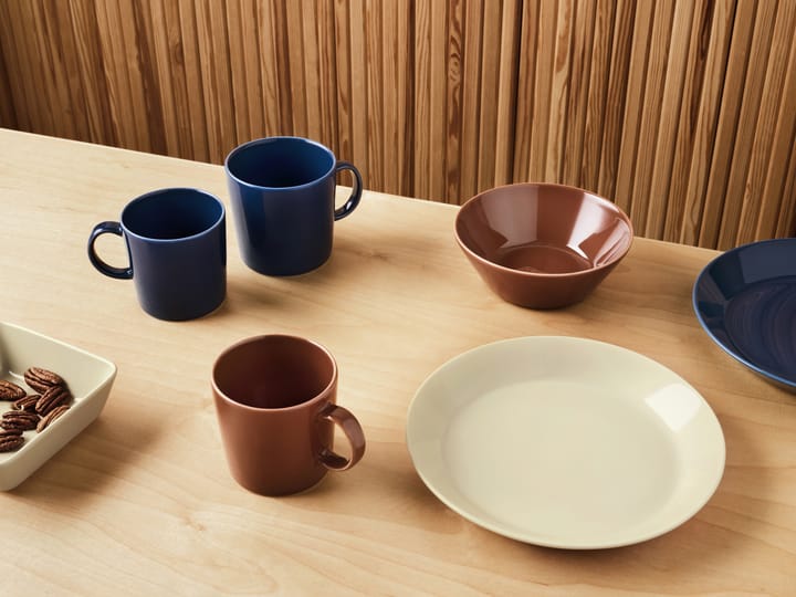 Teema dyb tallerken Ø15 cm, Vintage brun Iittala