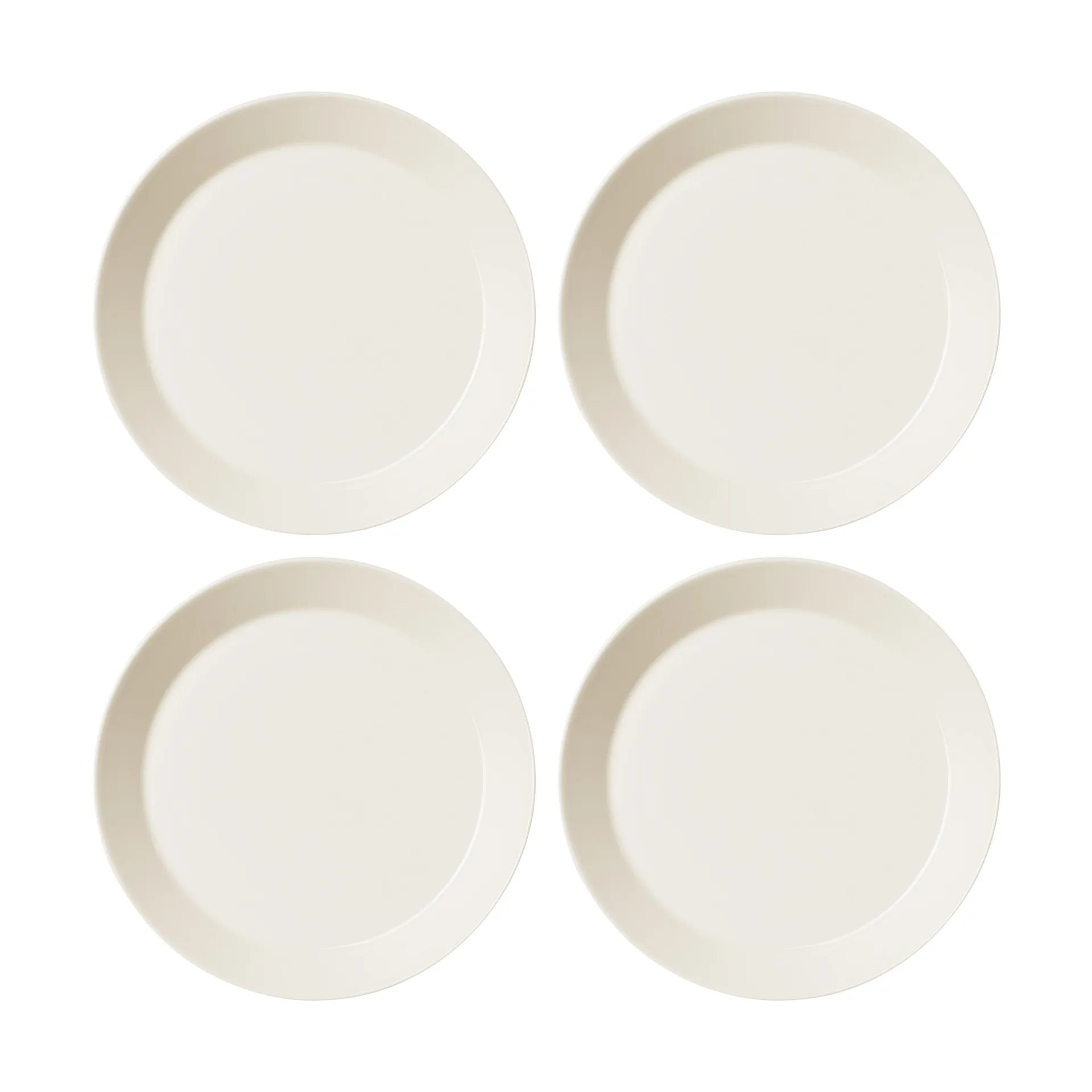 Teema tallerken Ø26 cm 4-pak, Hvid Iittala