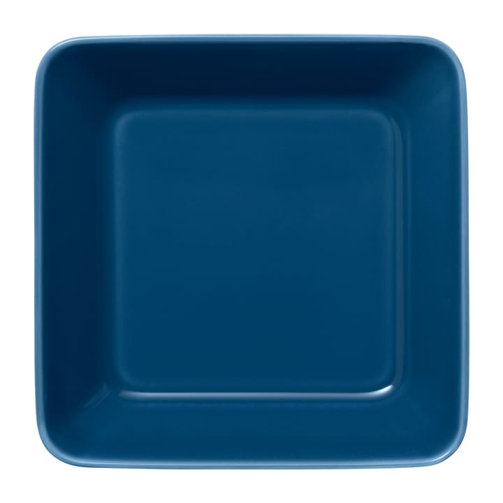 Teema tallerken firkantet 16 x 16 cm, Vintage blå Iittala
