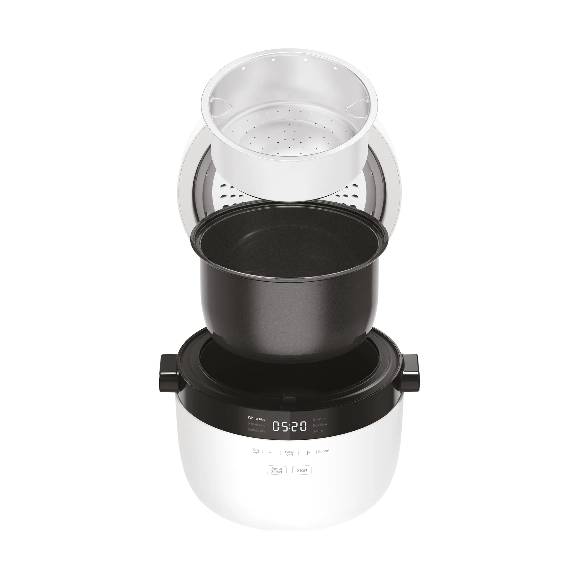 Instant Pot ris- og dampkoger 2,8 L, White Instant Pot