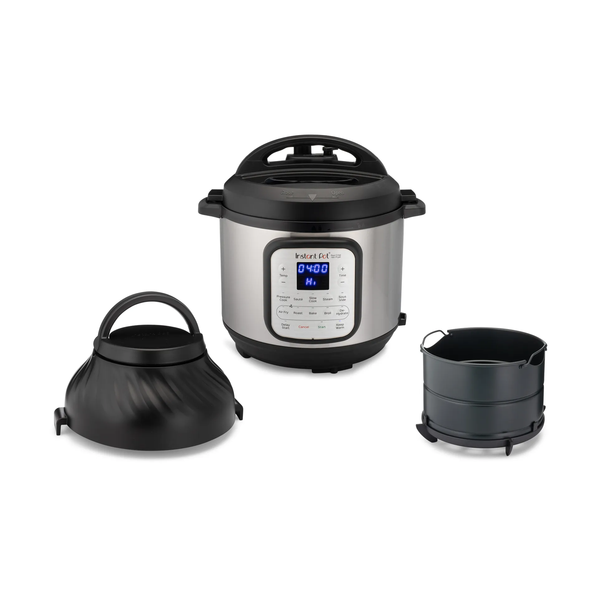Instant Pot Vortex duo crisp 6 airfryer 5,7 L, Sølv Instant Pot