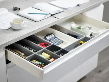 Blox bestikæske 10 dele - Grå - Joseph Joseph