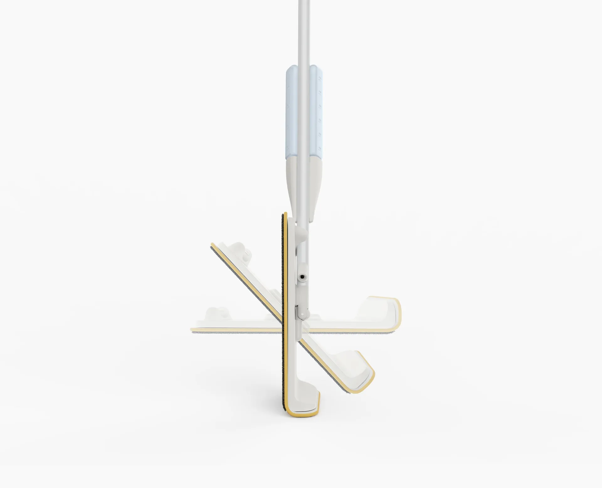 Cleantech 2-i-1 gulvmoppe med skrubbe, Light Stone Joseph Joseph