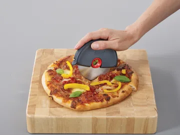 Disc easy clean pizzaskærer 12,1 cm - Grå-rustfrit stål - Joseph Joseph