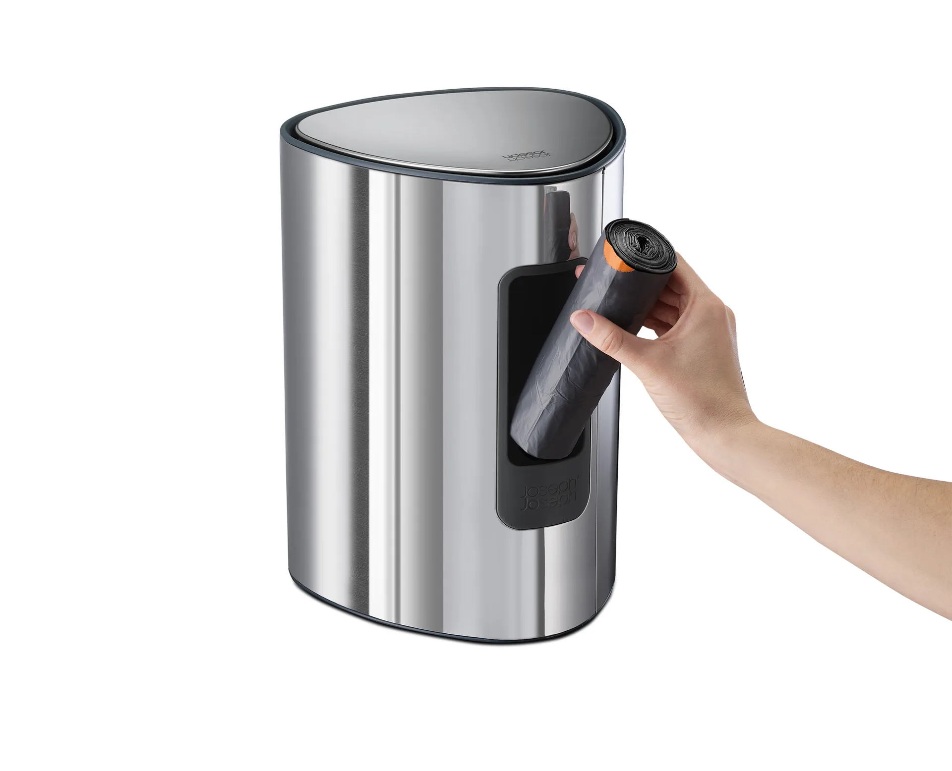 Easystore luxe pedalspand 5 L, Rustfrit stål Joseph Joseph