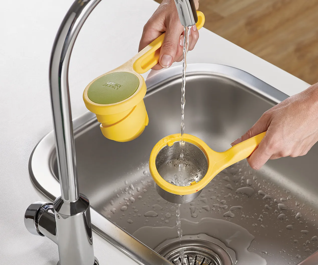 Helix citruspresser 24,5 cm, Gul Joseph Joseph