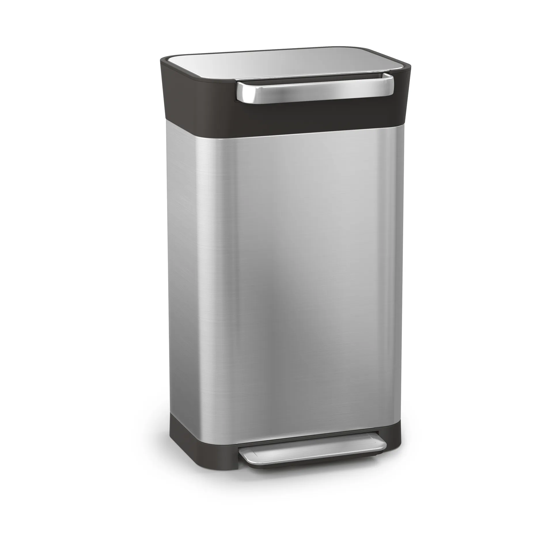 Joseph Joseph Titan trash compactor pedalspand 30 L, Stainless steel Joseph Joseph