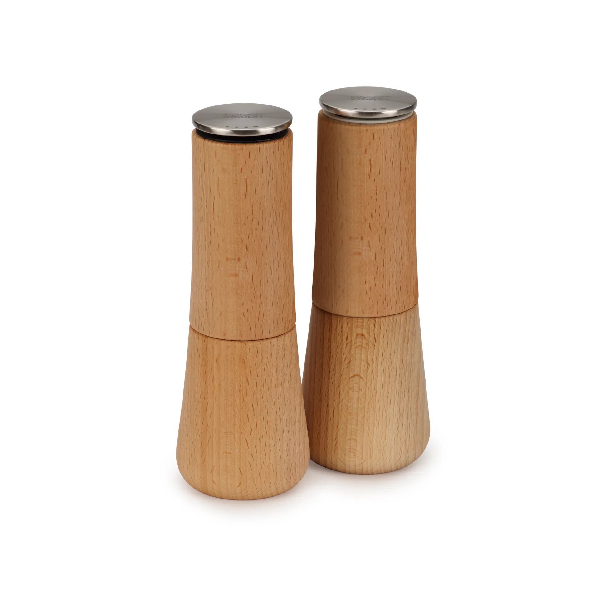 Milltop no spill saltkværn 19 cm, Bøg Joseph Joseph