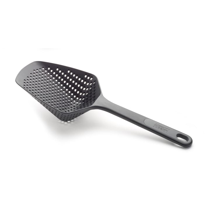 Scoop plus dørslag 34 cm - Sort - Joseph Joseph