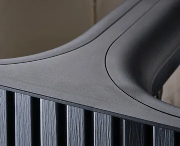 Tota Luxe vasketøjskurv 90 L - Black - Joseph Joseph