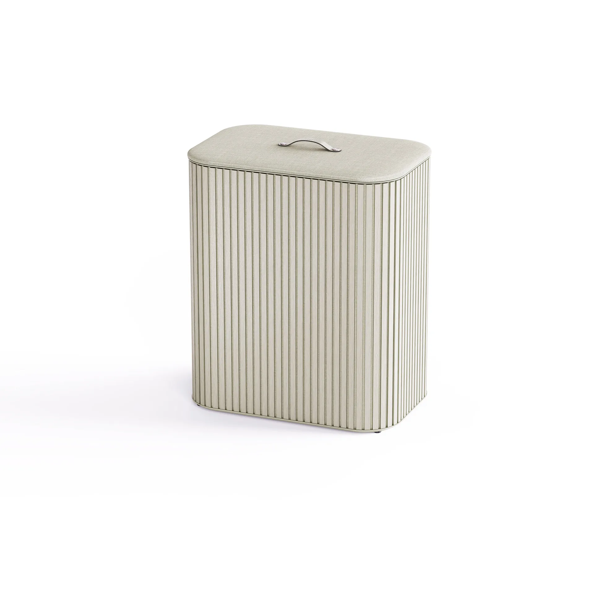 Tota Trio Luxe vasketøjskurv 90 L, Ecru Joseph Joseph