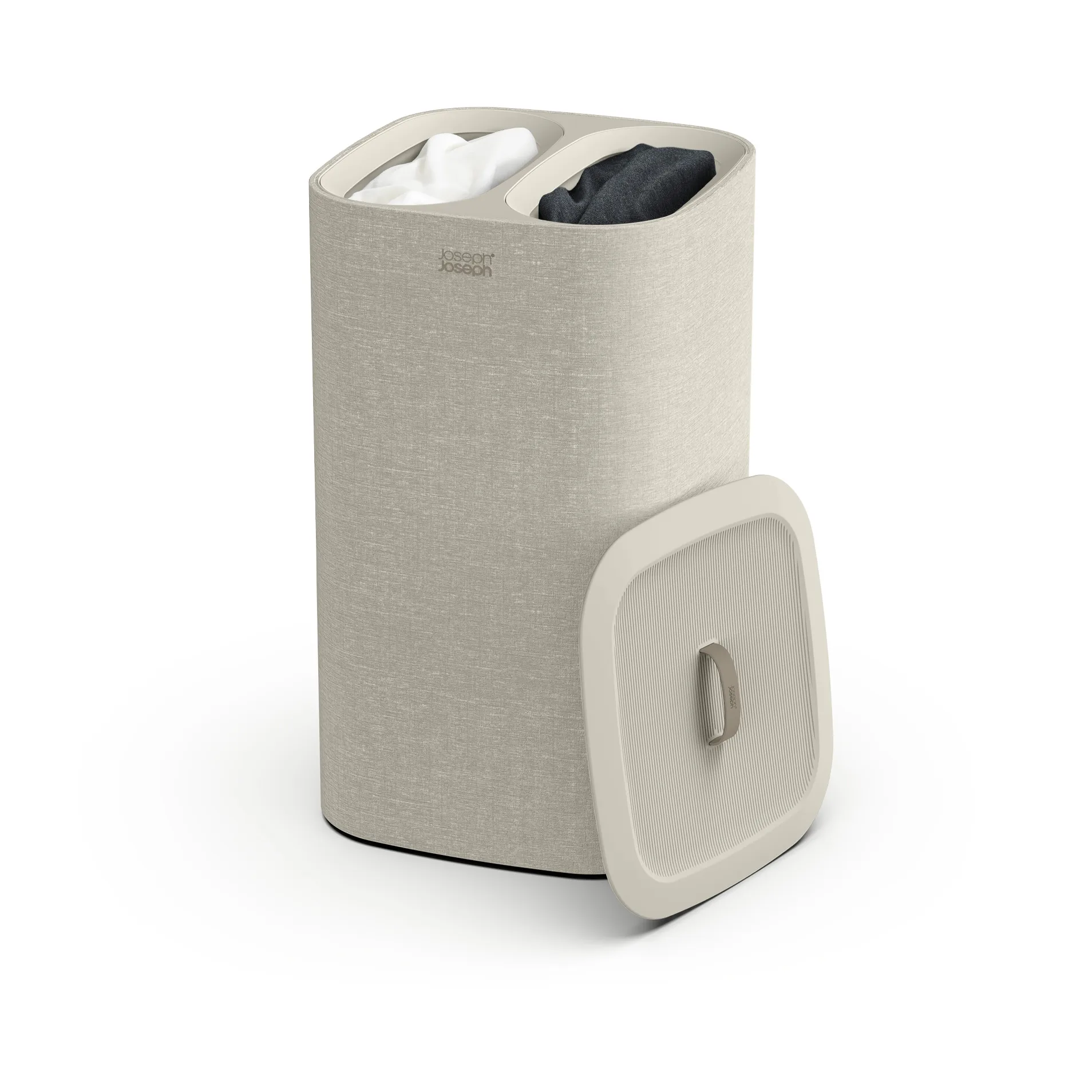 Tota vasketøjskurv 60 L, Ecru Joseph Joseph